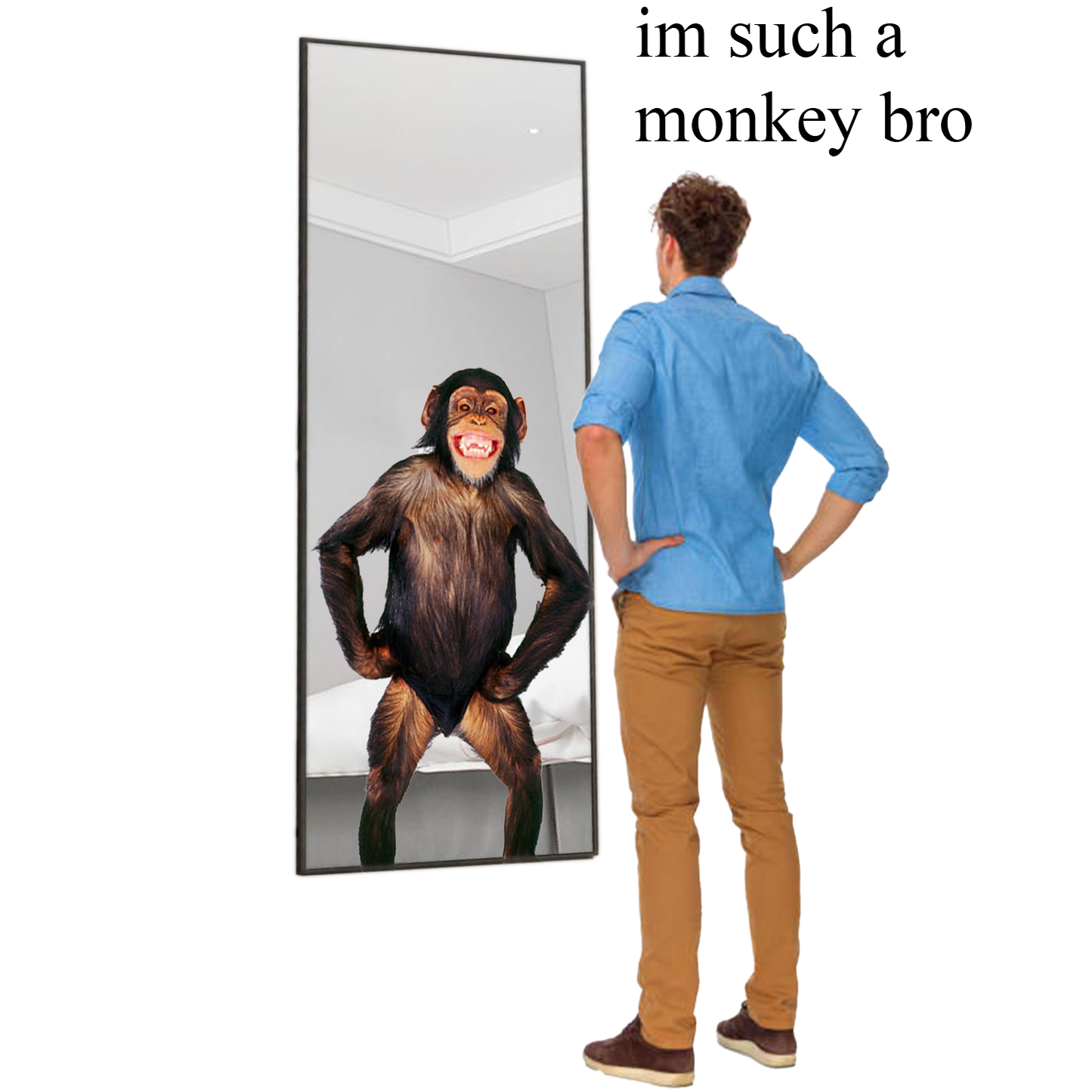 im such a monkey bro tee